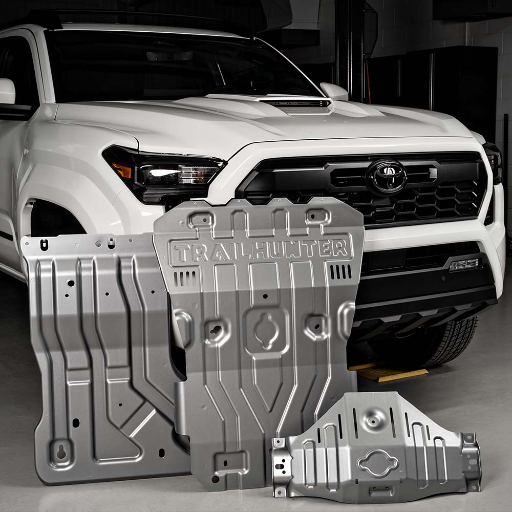 OEM Trailhunter Front + Transfer Case + Rear Differential Skid Plate Bundle Tacoma (2024+)