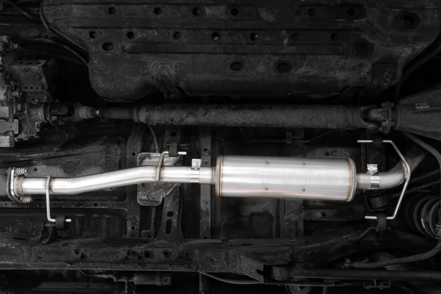 2.5" Cat Back Turn Down Exhaust 4Runner (2010-2024)