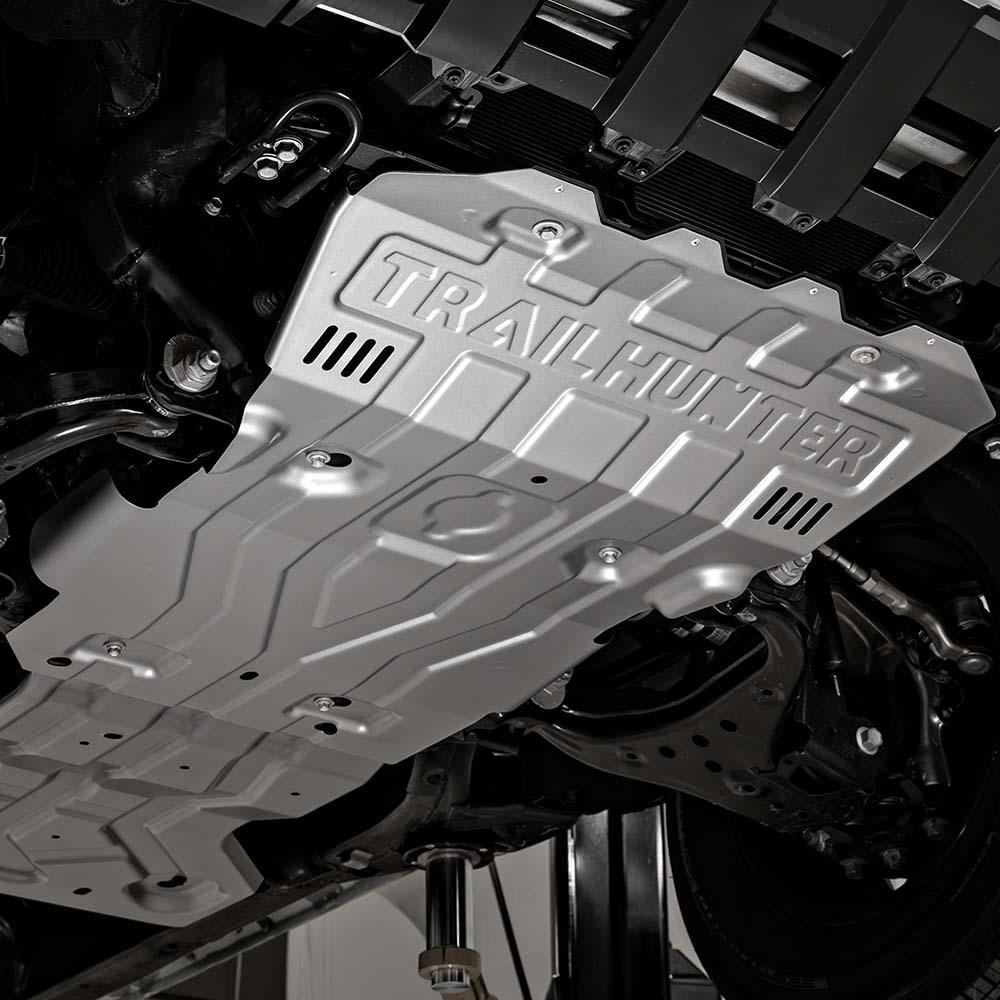 OEM Trailhunter Front + Transfer Case + Rear Differential Skid Plate Bundle Tacoma (2024+)
