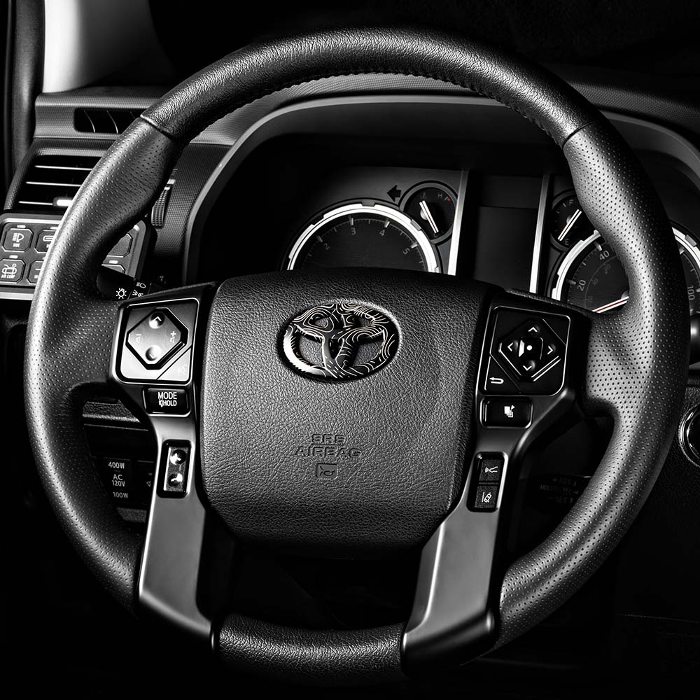 Steering Wheel Blackout Surround 4Runner (2014-2024)