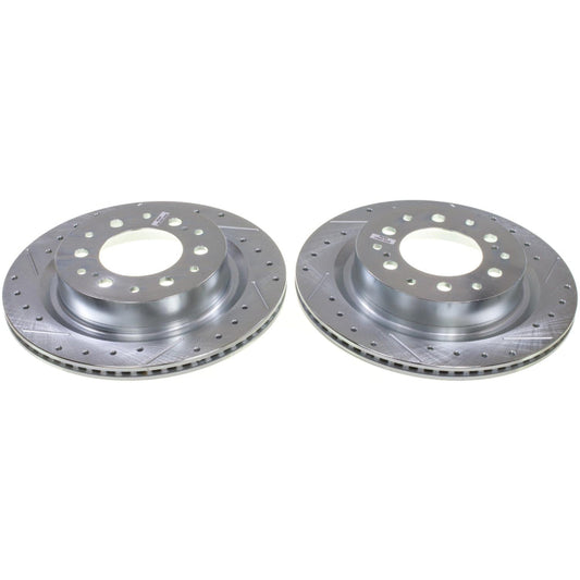 Evolution Drilled, Slotted & Zinc Plated Rotors Tundra (2022+)