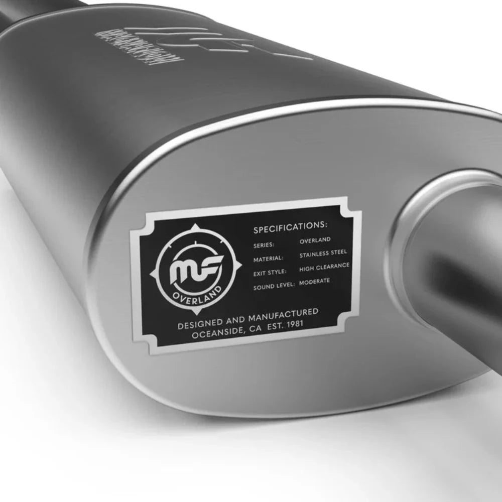 Overland Series Cat-Back Performance Exhaust System 4Runner (2025+)